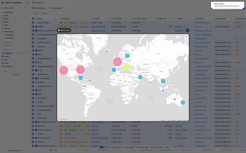 Map Connect screenshot 1