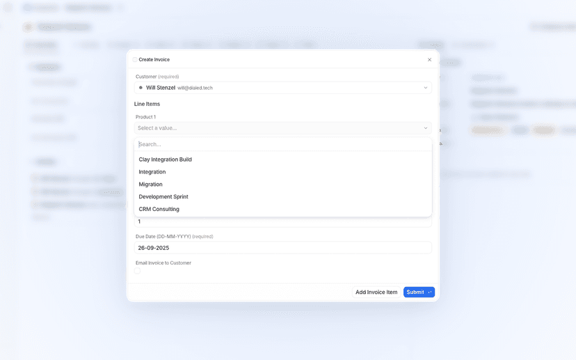 Stripe Invoicing screenshot 1