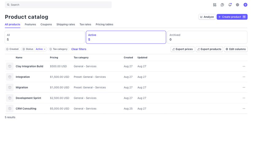 Stripe Invoicing screenshot 4